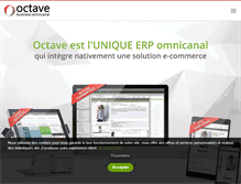 Tablet Screenshot of octave.biz